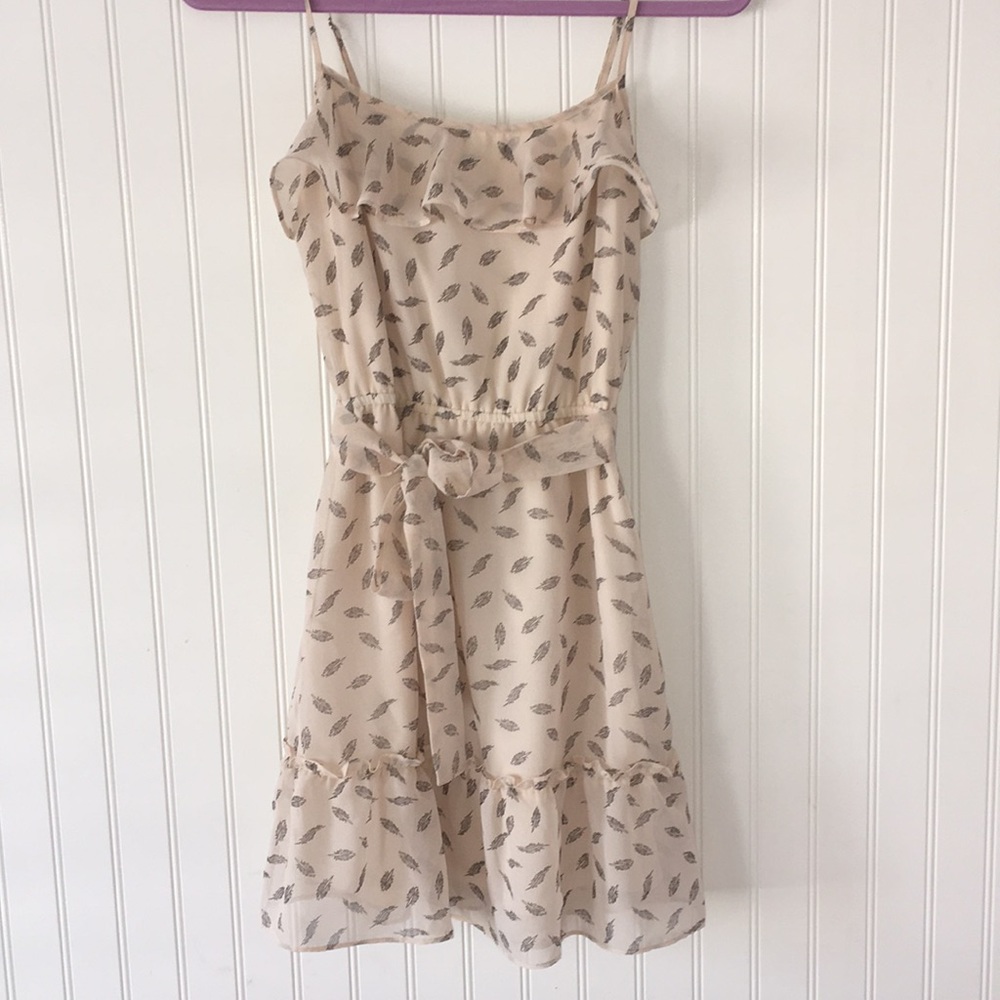 Neutral summer dress